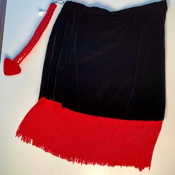 Boston Proper red metallic sequin All elastic tube top x-small - small - Picture 12 of 16